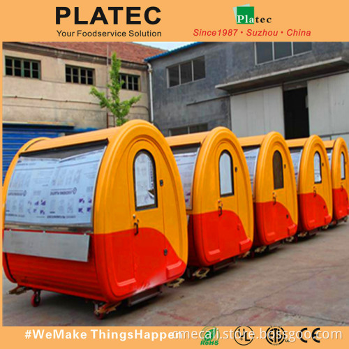 Street Vending Carts/Food truck for sale in china Mobile Fast Kiosk/Fast Mobile Food Trailer